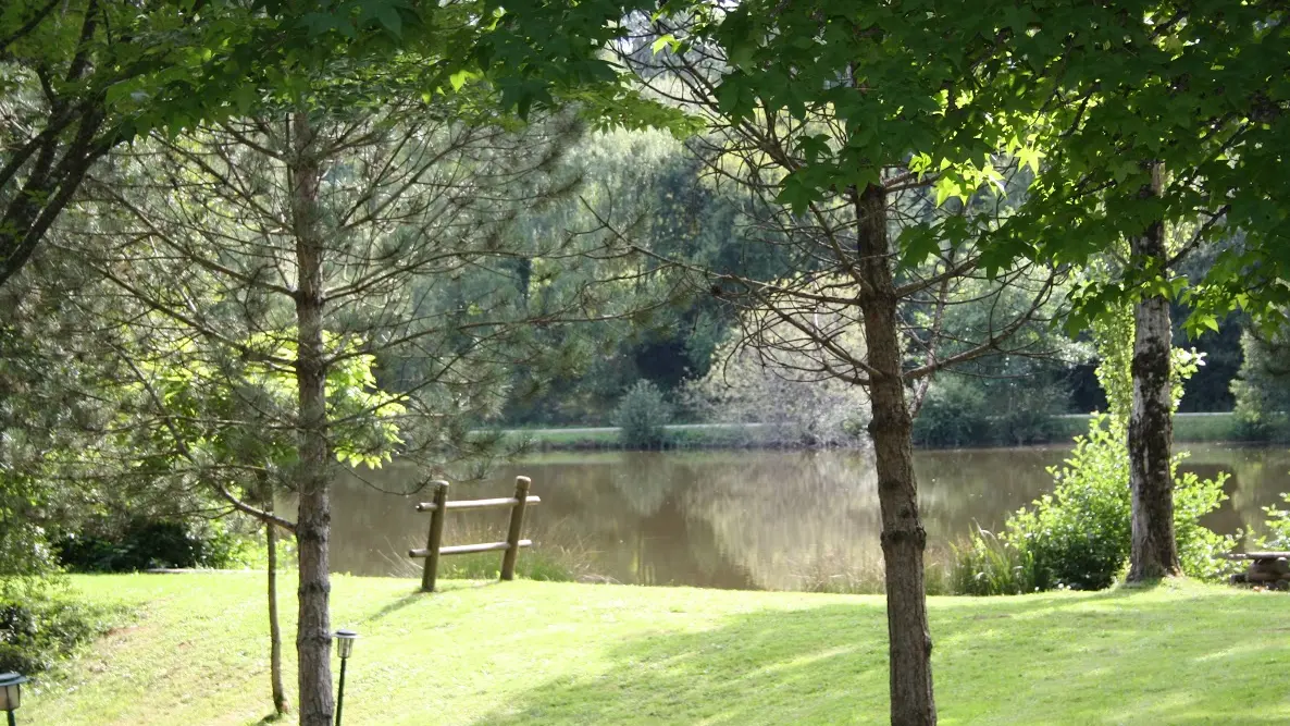 Le hameau de Maridèle à Cussac en Haute-Vienne,au bord de l'étang_19