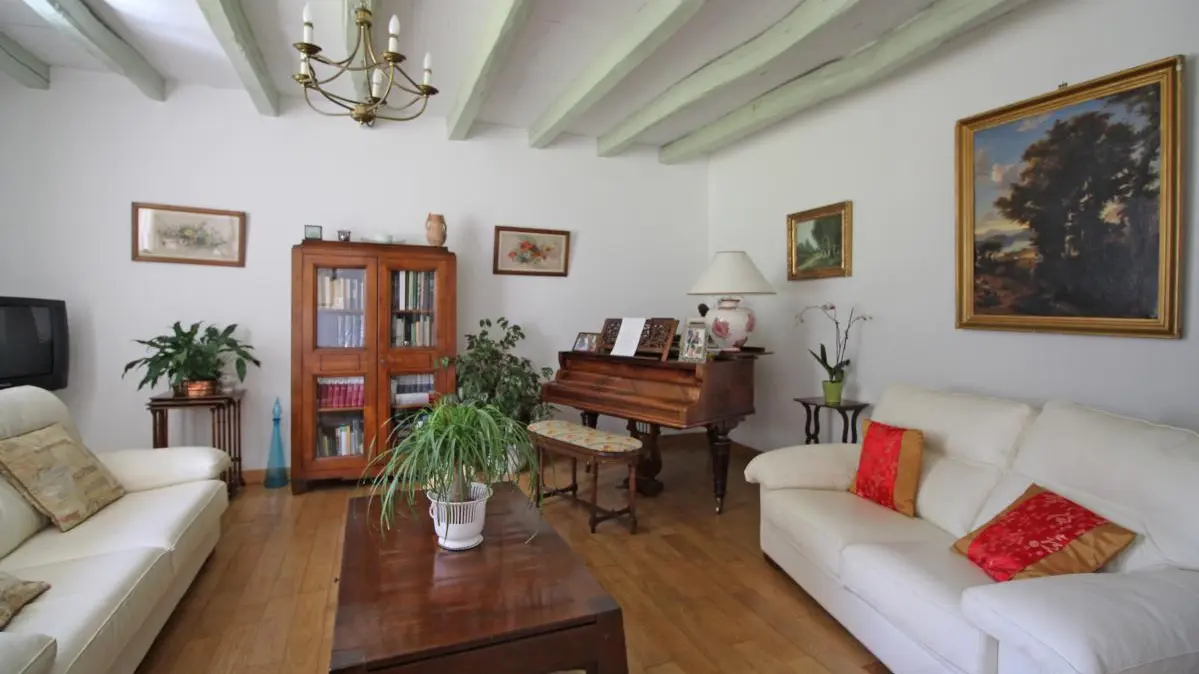 Chambre d'hôtes de la Ferme de la Roche à Bonnac la Côte en Haute-Vienne (Limousin)- salon_2