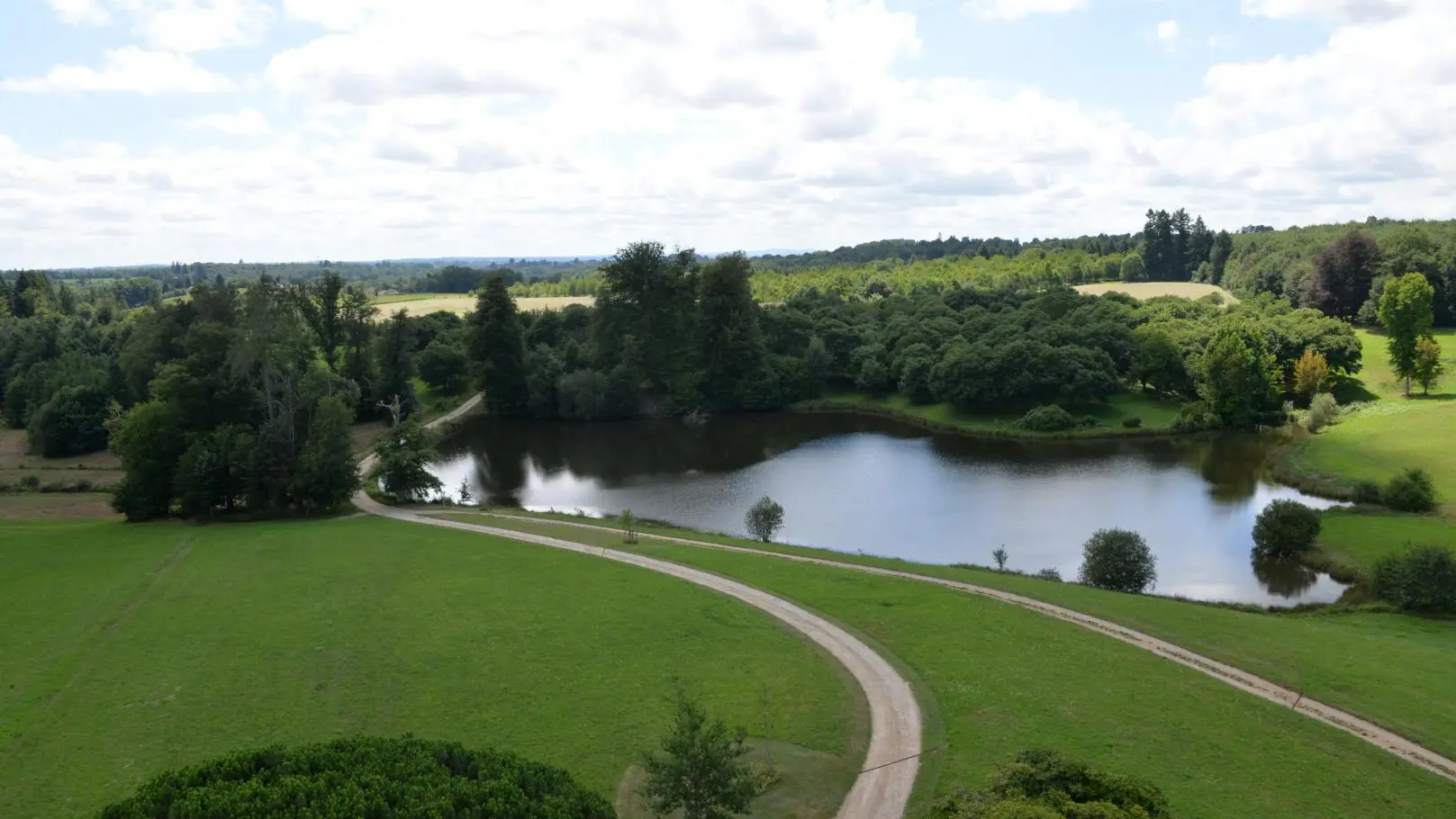 Château de Bort à Saint Priest Taurion en Haute-Vienne (Nouvelle Aquitaine) - Etang_60