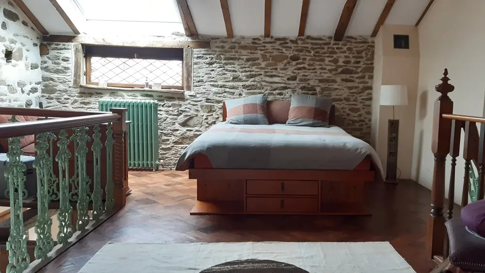 chambre de 3 personnes à l'étage