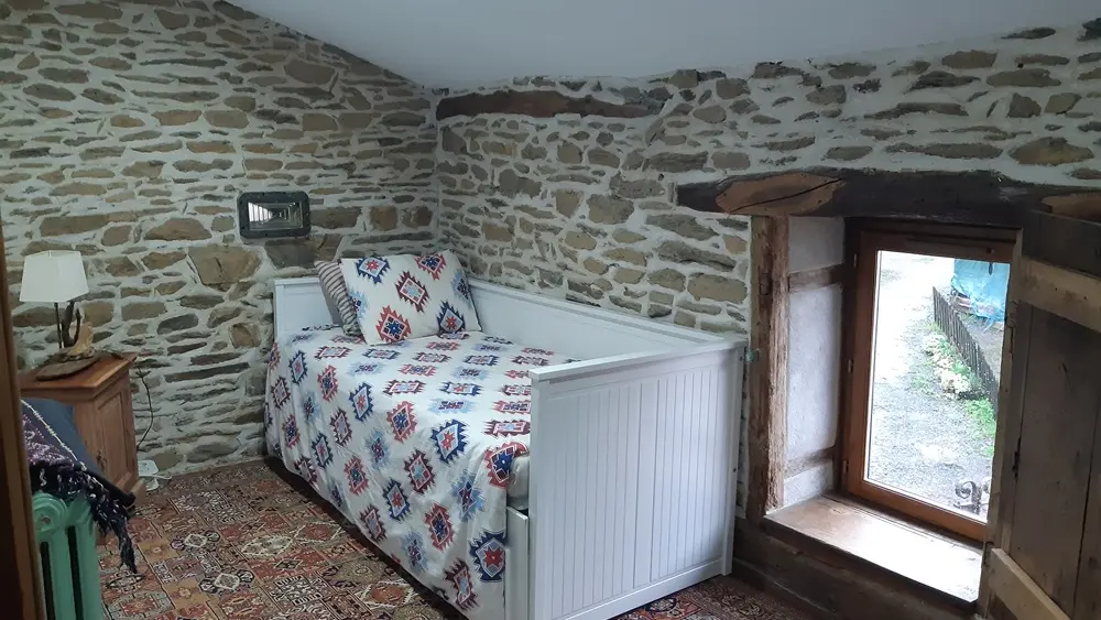 chambre de 3 personnes à l'étage