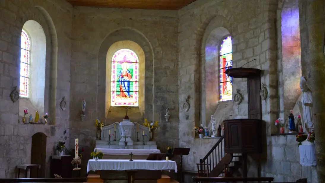 Église Saint-Nicolas de Courbefy