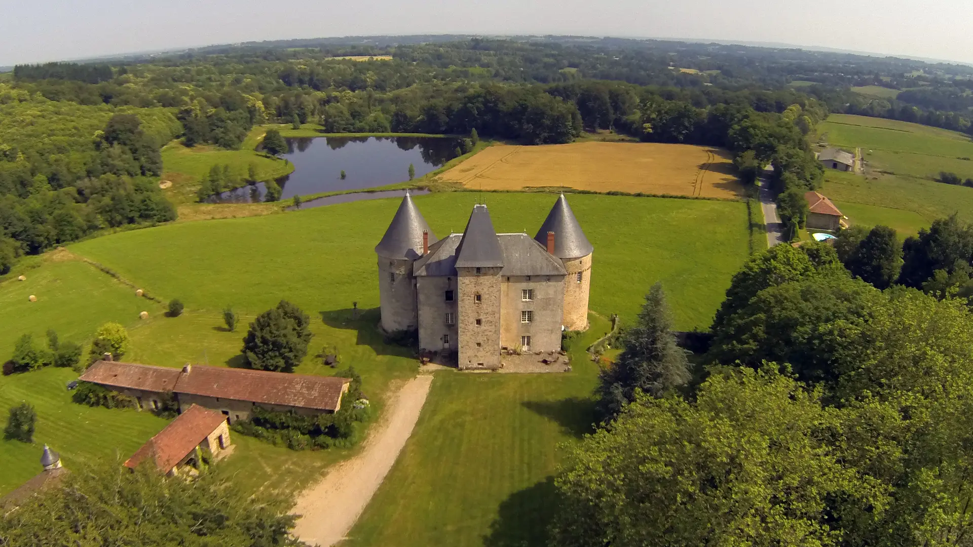 Château de Brie - Vue générale
