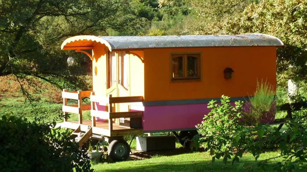 Roulotte de la Ferme des Anes de Vassivière_1