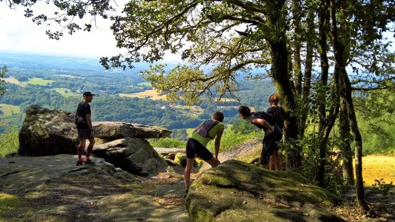 Base Uni'Vert Trail des Monts d'Ambazac - Le sentier de la pierre branlante_1