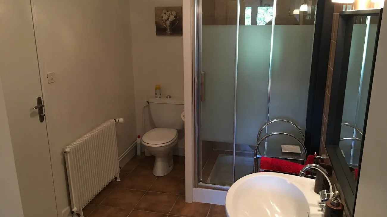 Salle de douche + WC de la chambre de la Chevêche_5