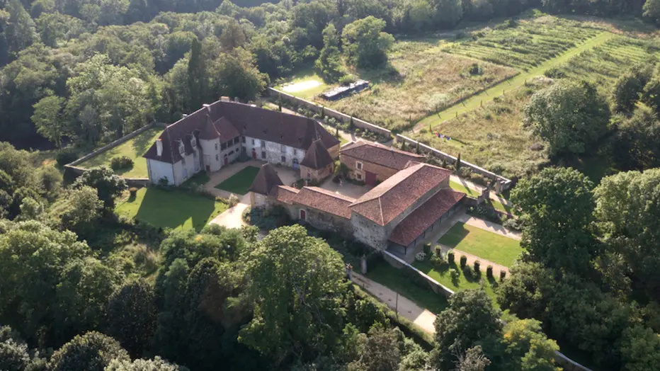 Château de Losmonerie. Vue aérienne_4