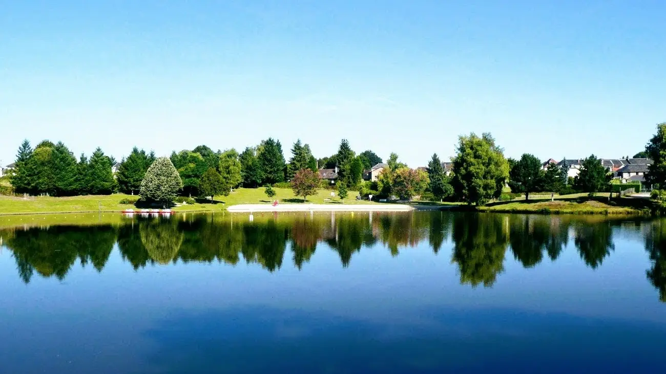 Plan d'eau de baignade de 