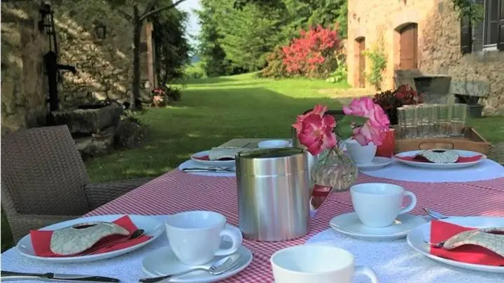 Le petit déjeuner estivale