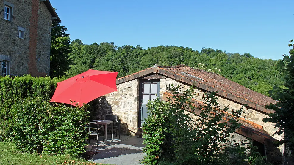 Terrasse privative la Cabane