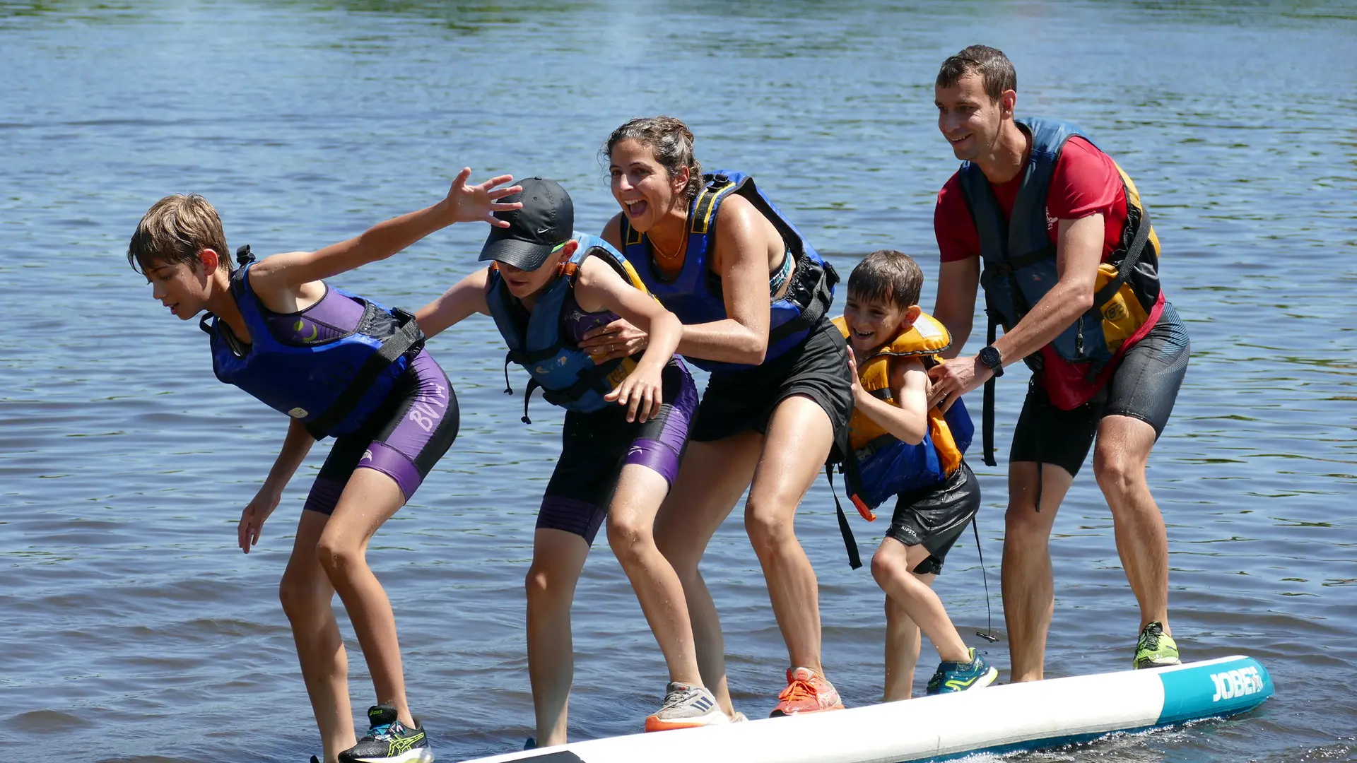 jeux d'équilibre sur paddle