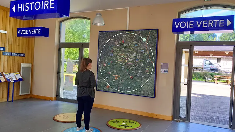 La Voie Verte des Hauts de Tardoire - Gare de Châlus