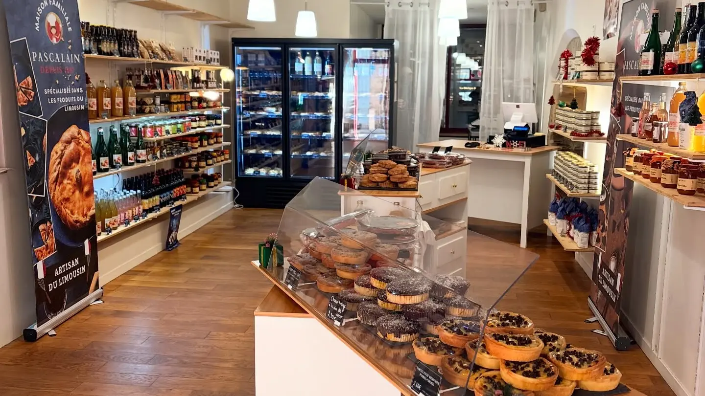 Boutique Pascalin à Saint Léonard de Noblat produits du terroir du Limousin