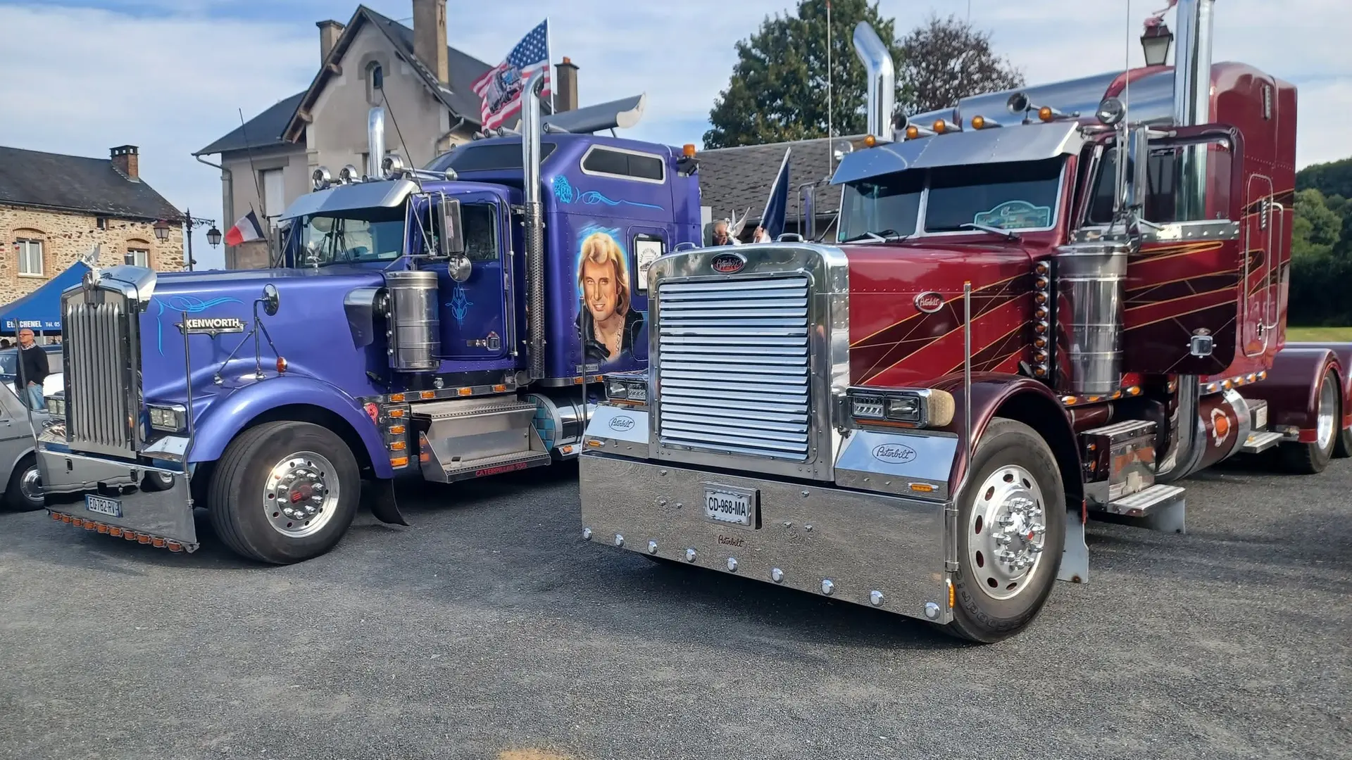 Crouzillaude 2025 - camions - mairie