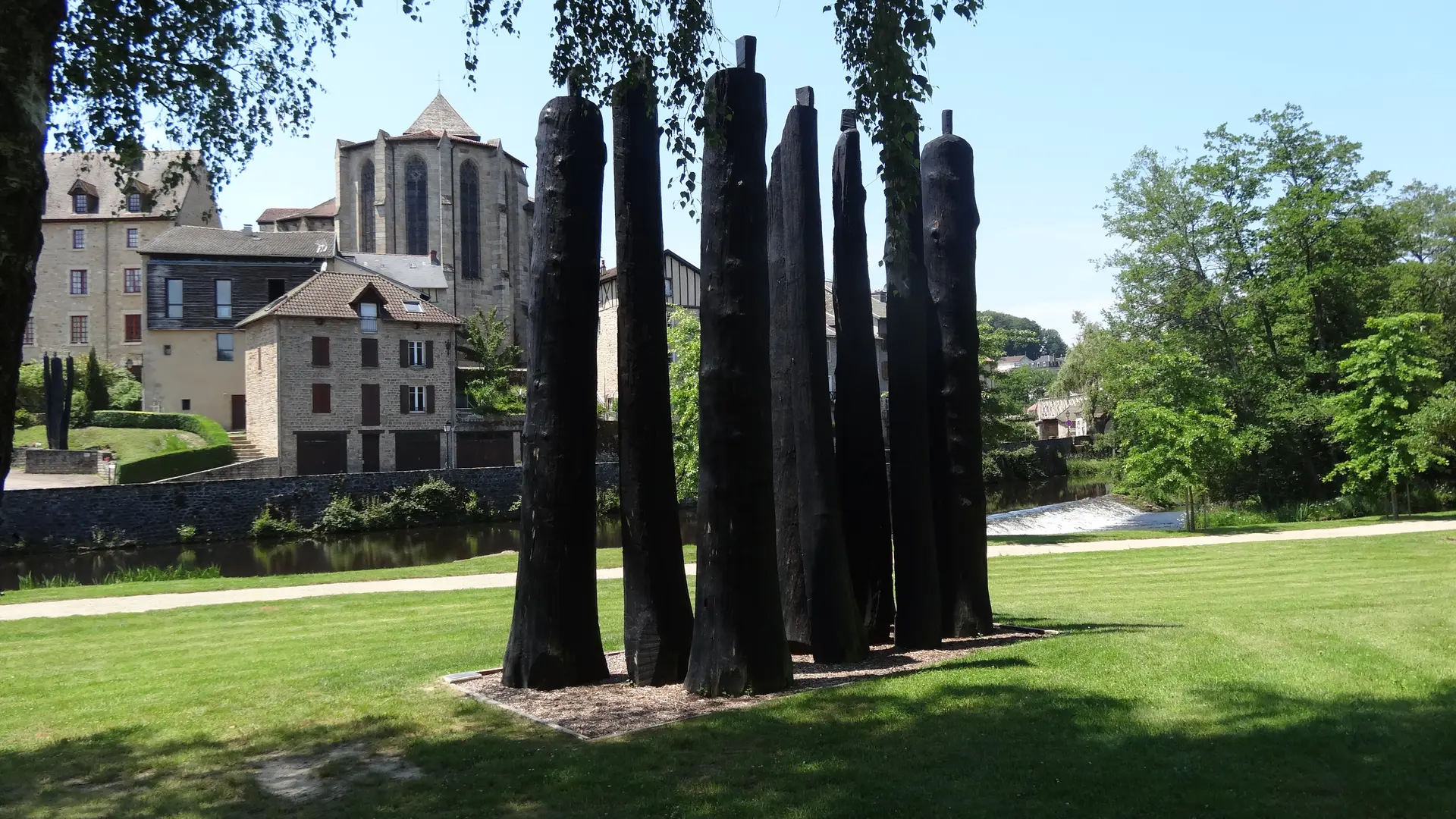 L'infini suspendu, Parc du Pré Lanaud Eymoutiers