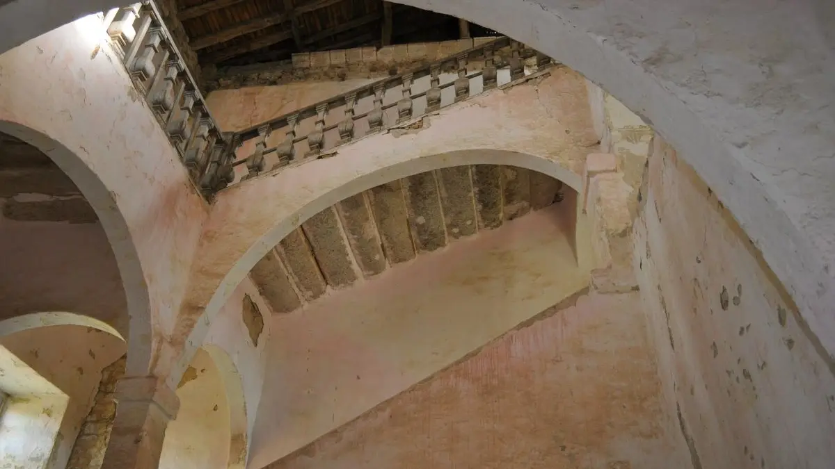 Escalier monumental XVIIème siècle du Couvent des Carmes