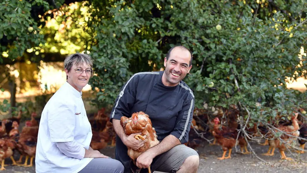 Ferme de la Besse, Sylvie et Yann Delamare (1)