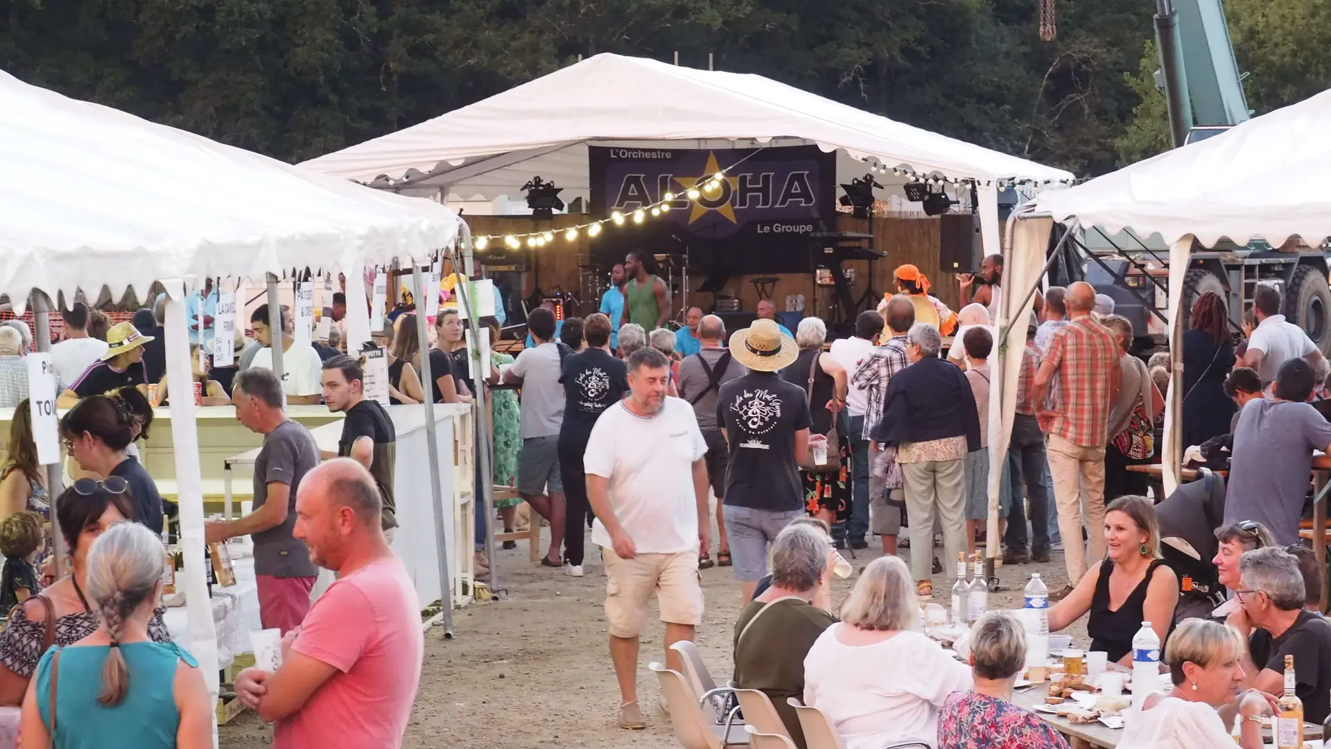 Festival Mont Gargan - repas