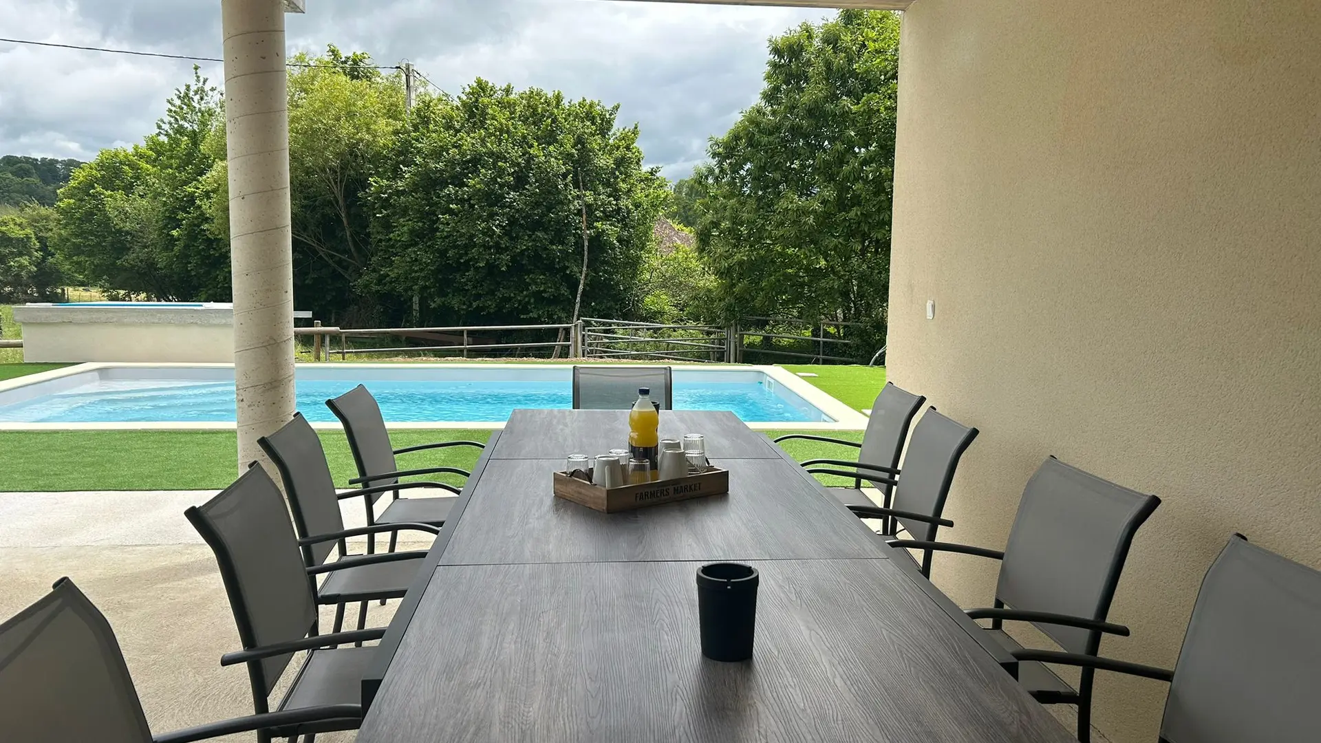 Gîte de la Brunerie Terrasse