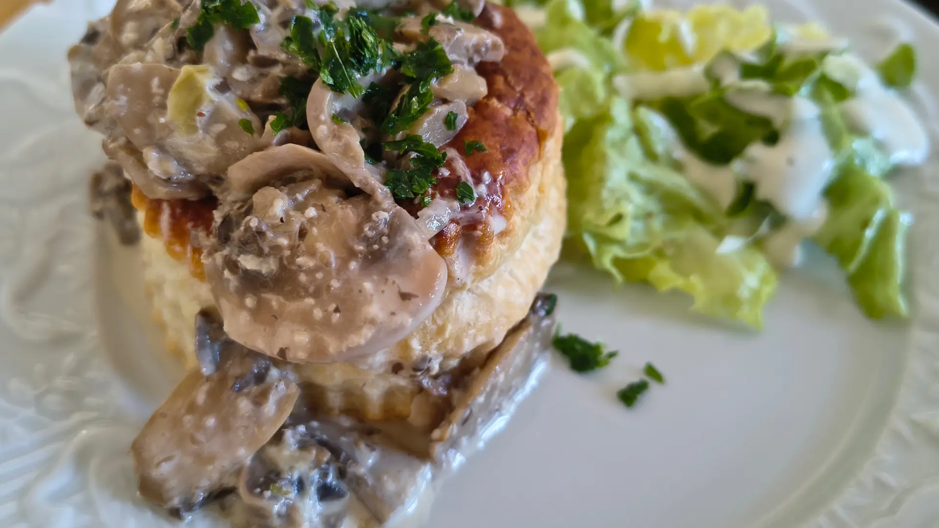 Champignons à l'ail