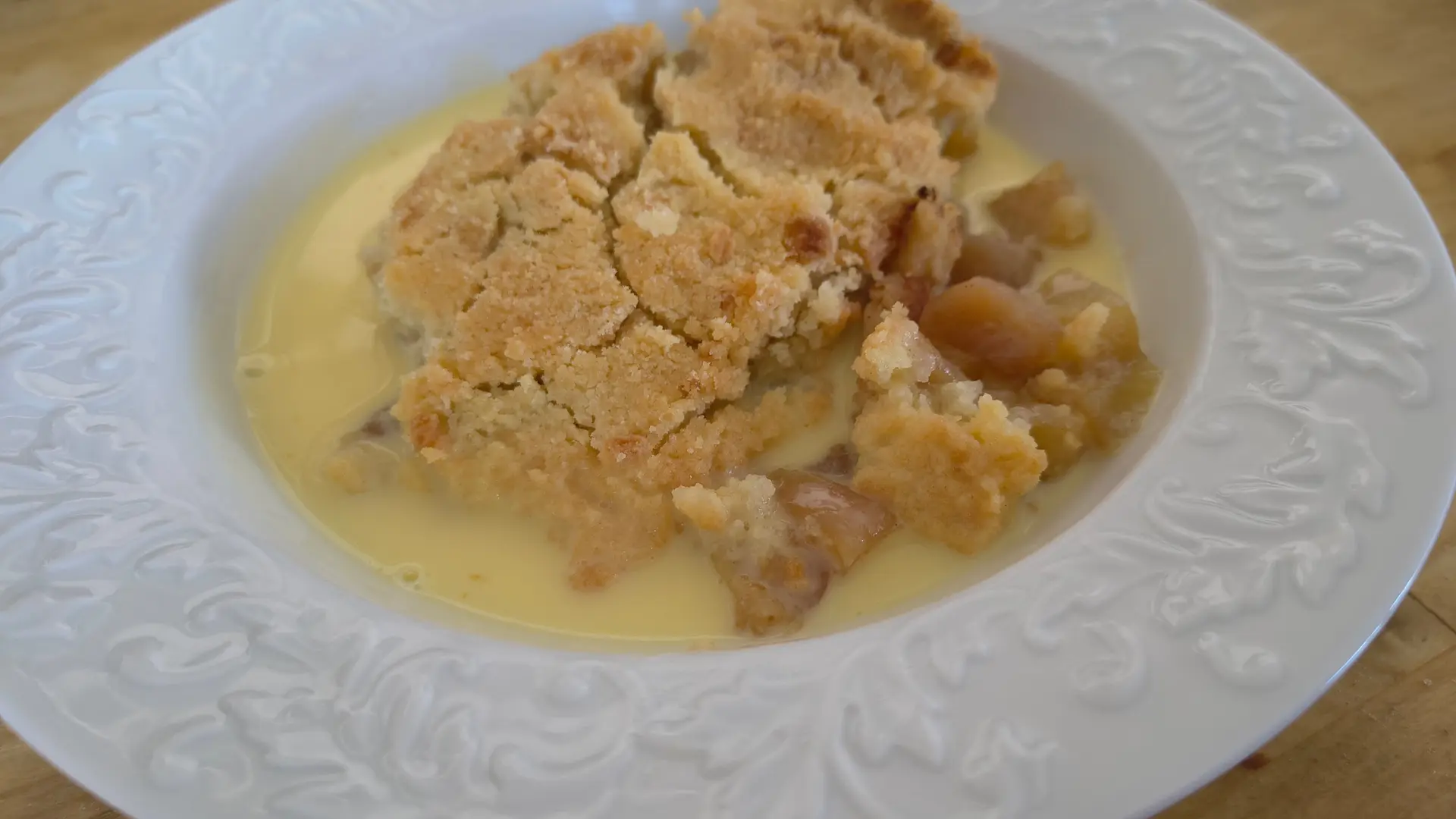 Crumble aux pommes