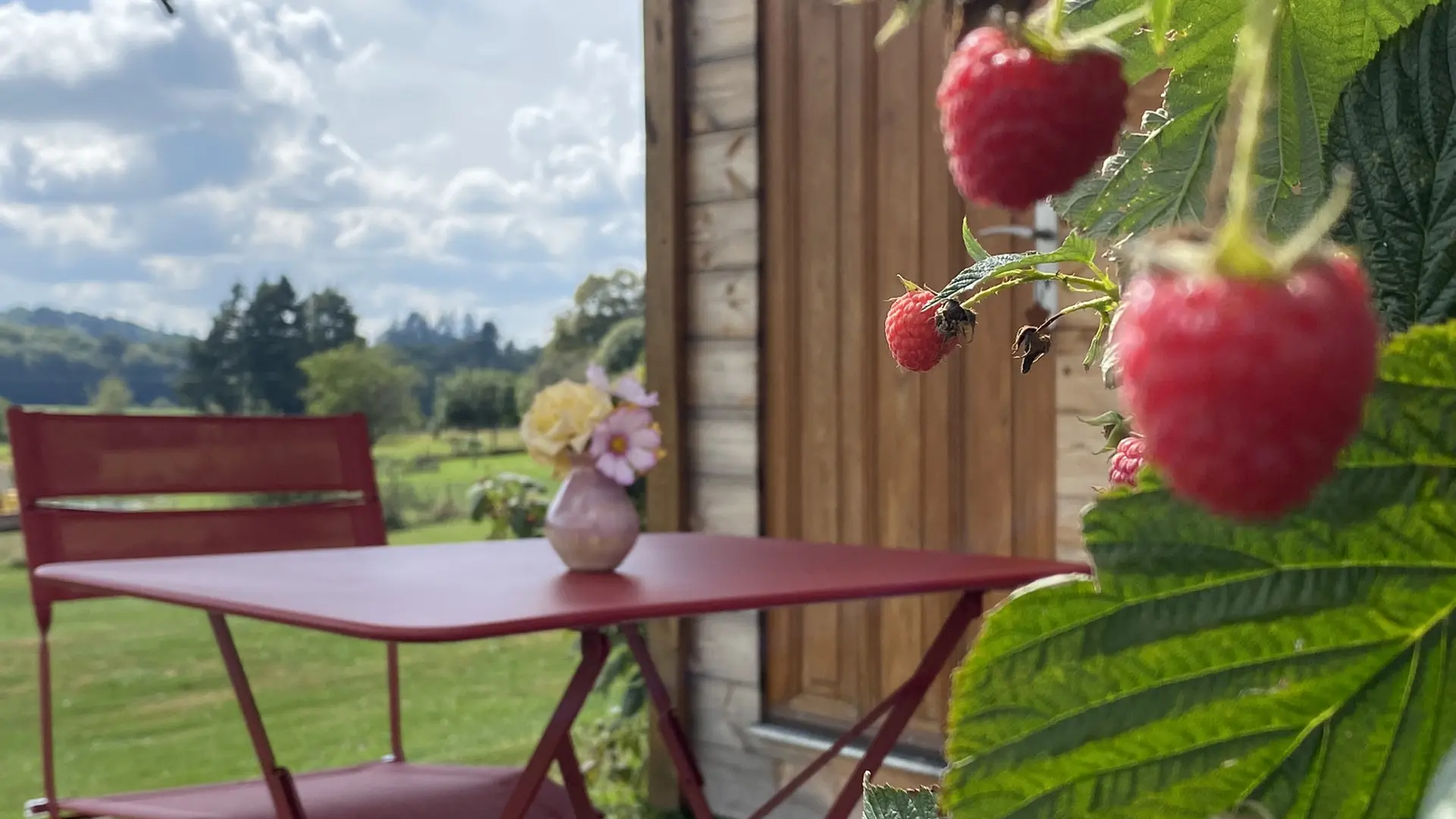 Terrasse pour manger au grand air