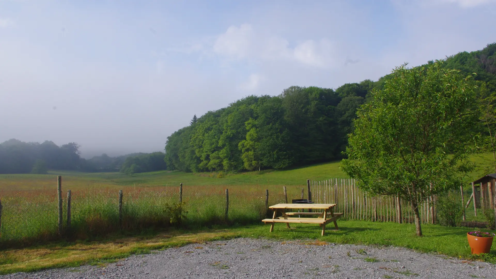 Vue du gîte