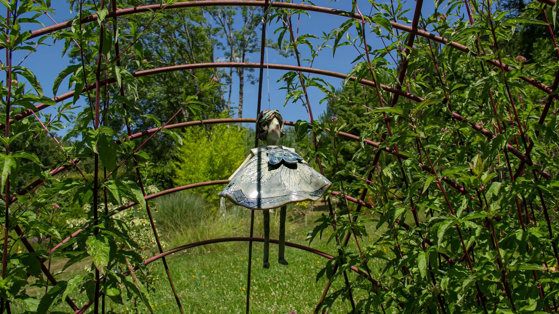 Jardin insolite - Le pré en bulle