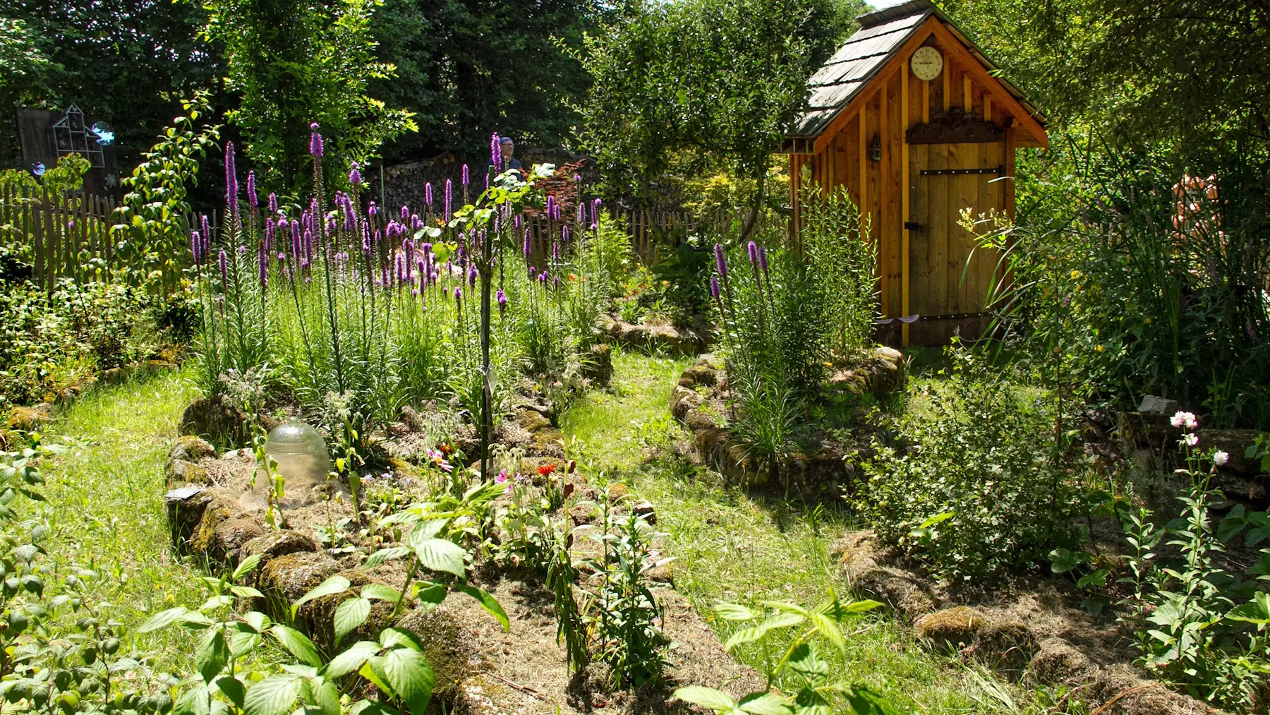 Jardin insolite - Le pré en bulle