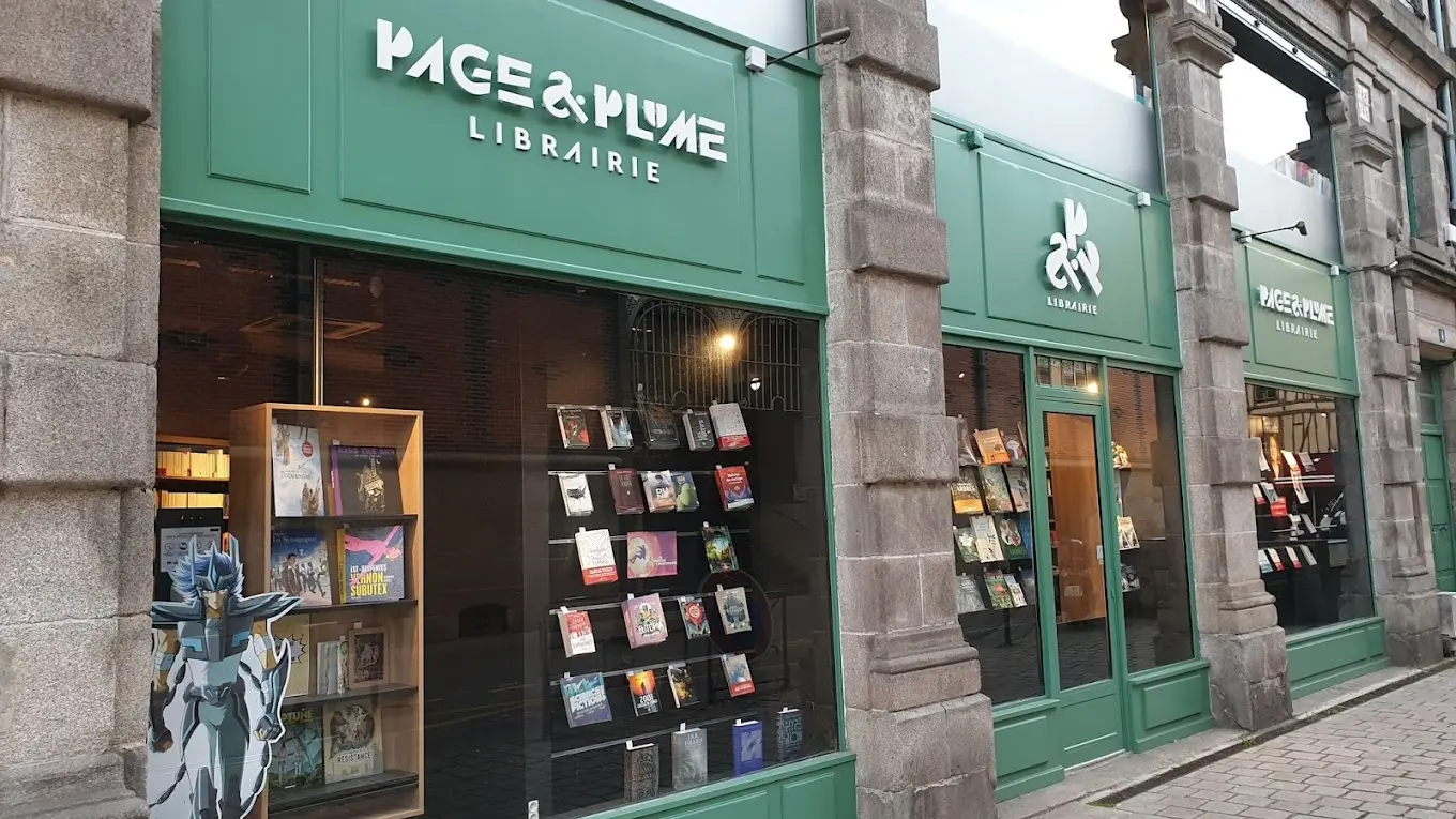 Page et plume