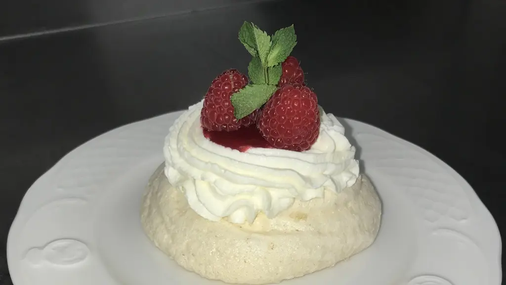 Pavlova framboise