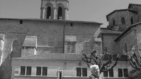 Raymond Poulidor et la Collégiale