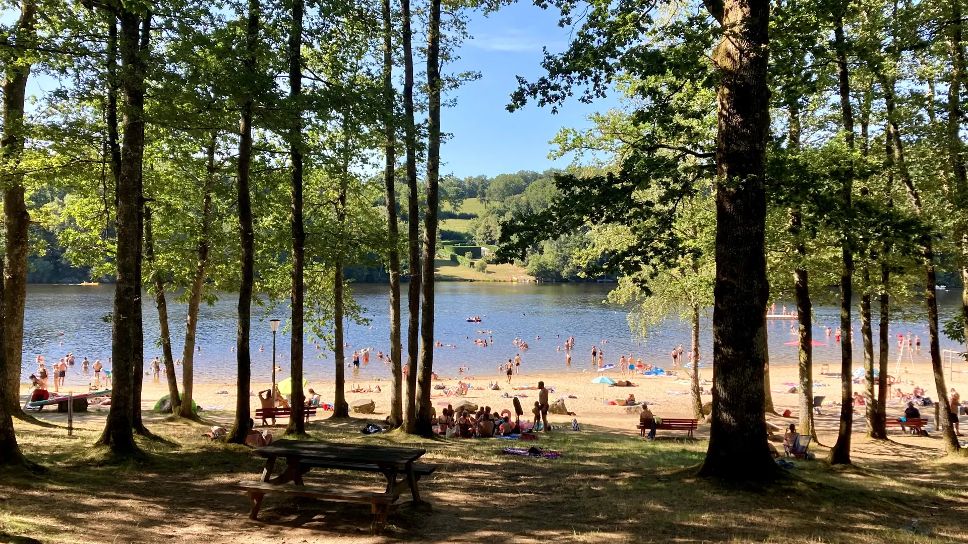 Plage de Bujaleuf