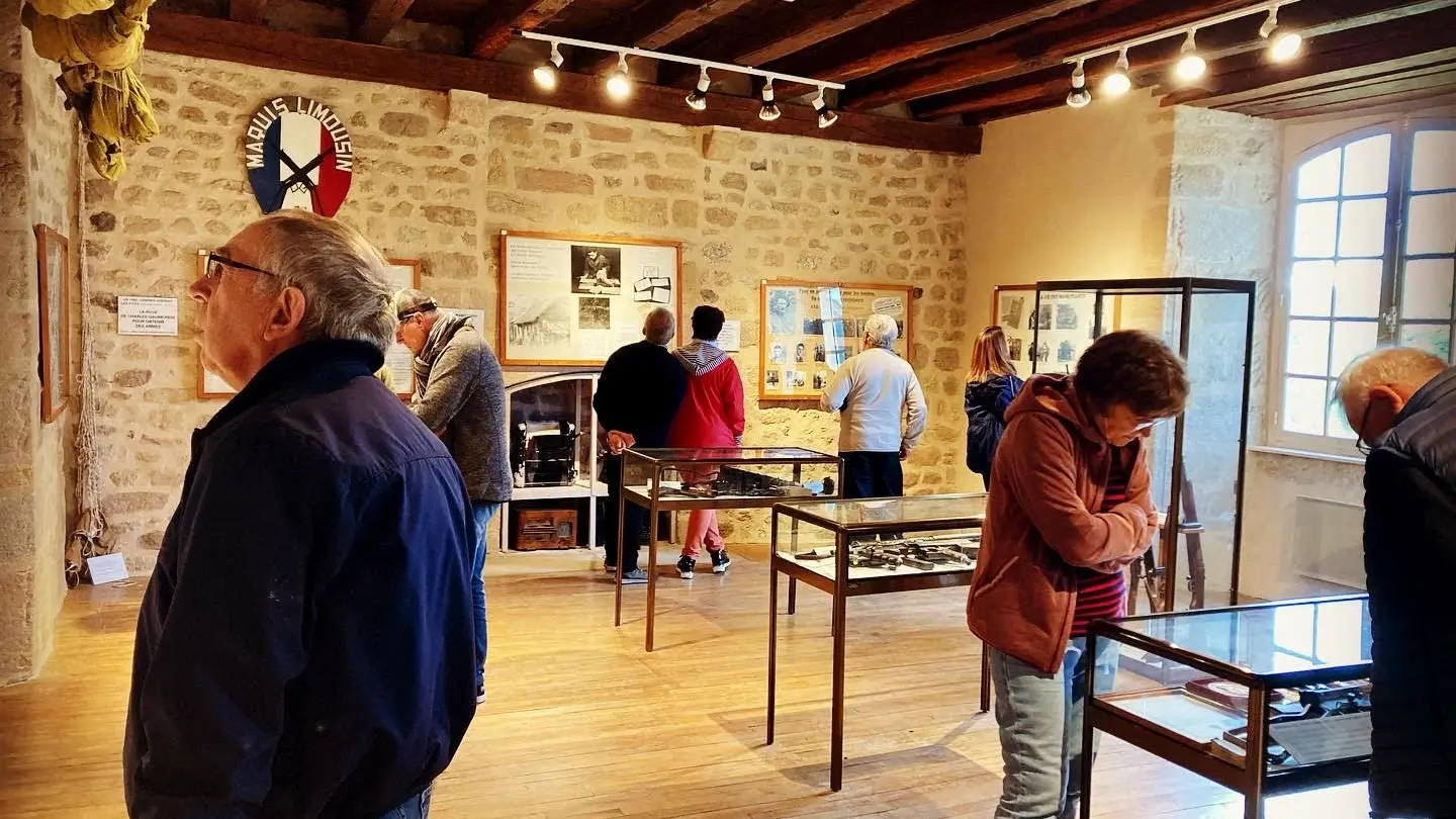 Salle 2 Musée de la Résistance de Peyrat le Château