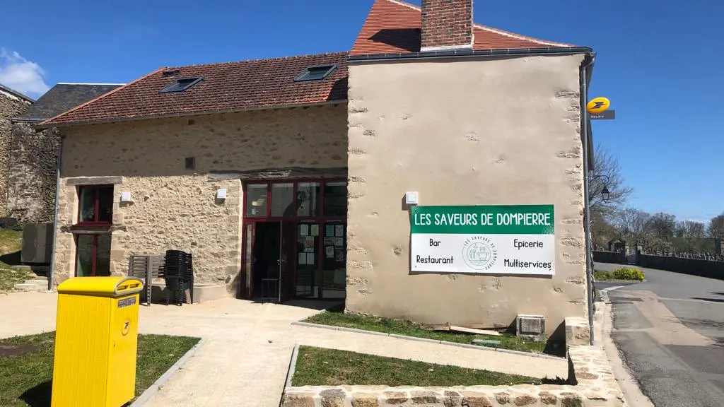 Saveurs_Dompierre_Exterieur_avec_enseigne