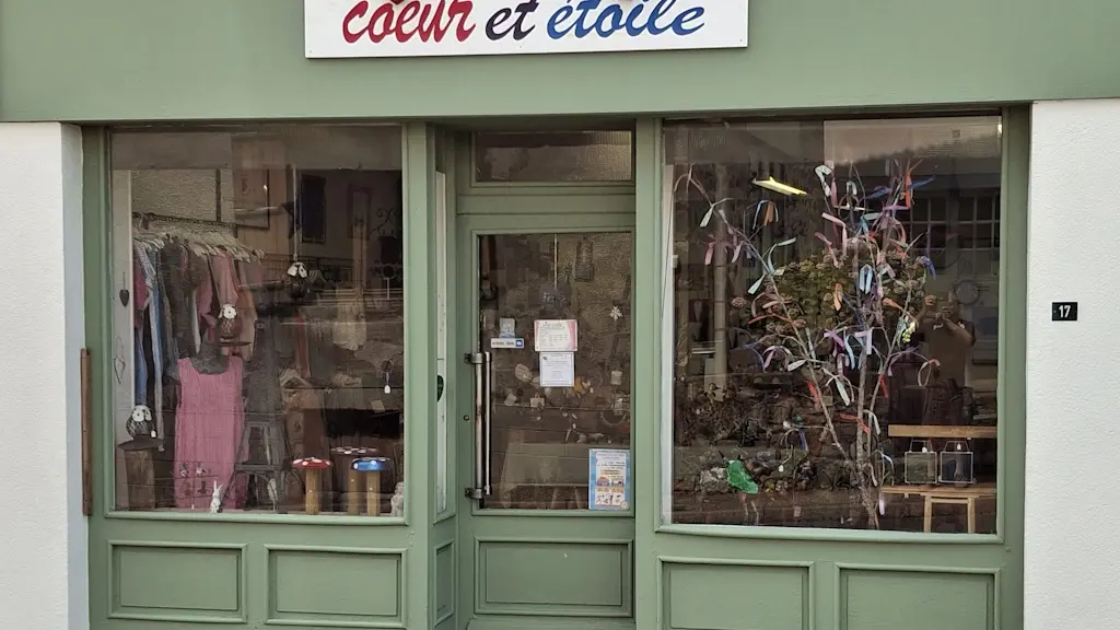 Shop front 2025 - Coeur et étoile