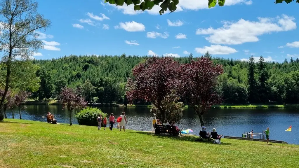 Vue lac Saint Mathieu