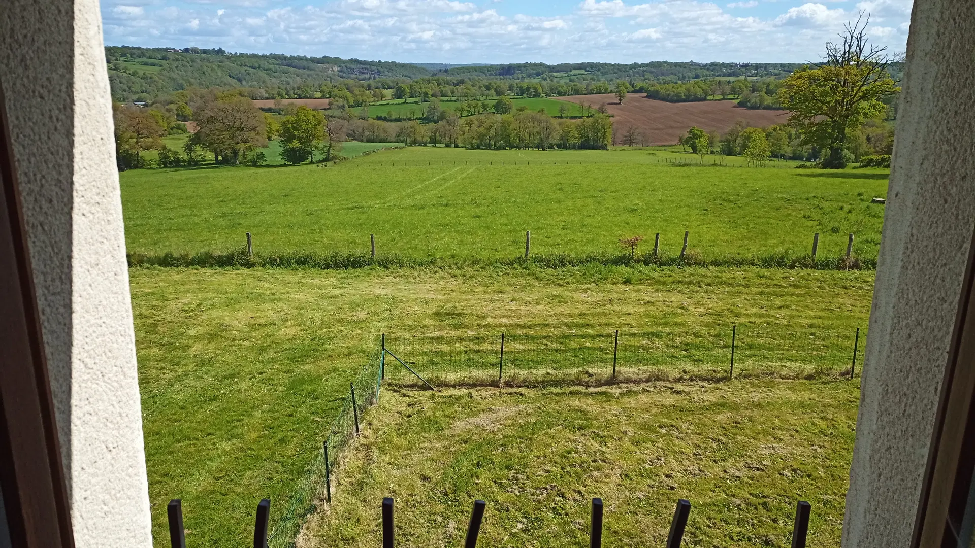 View from Gartempe bed 2