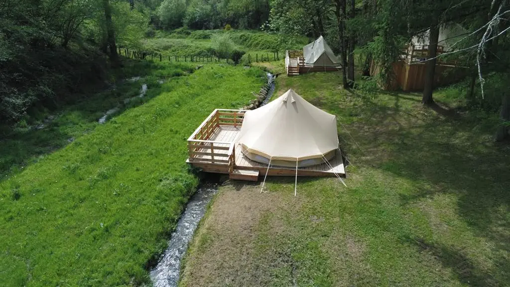 camping insolite Haute-Vienne parc de millevaches en Limousin