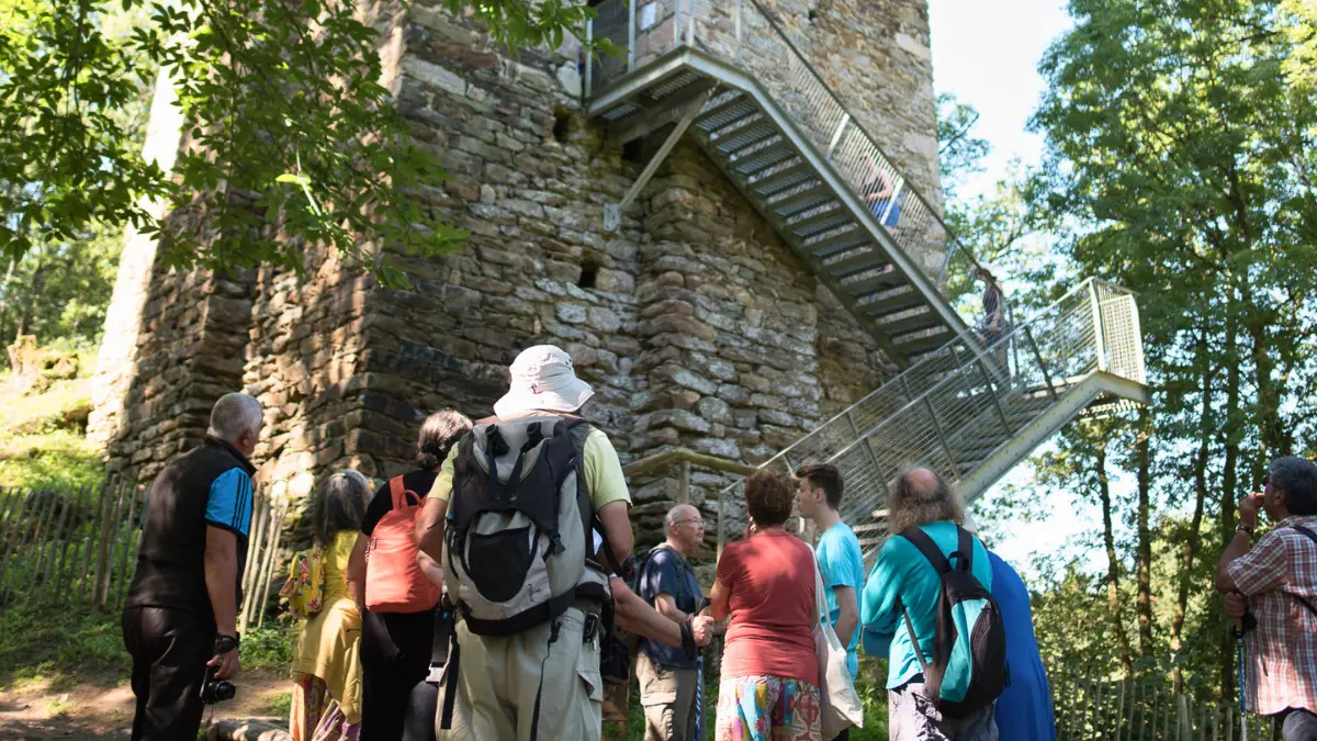 Visite de Châlucet