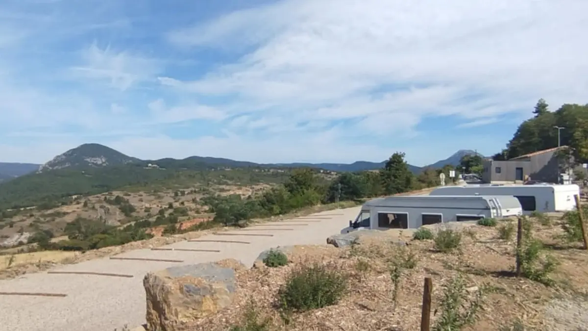 Aire camping-car Rennes-le-Château