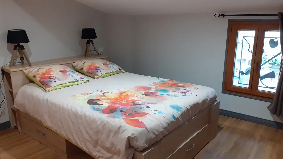 2.Gite du Pont Vieux_Cubières Sur Cinoble_Chambre