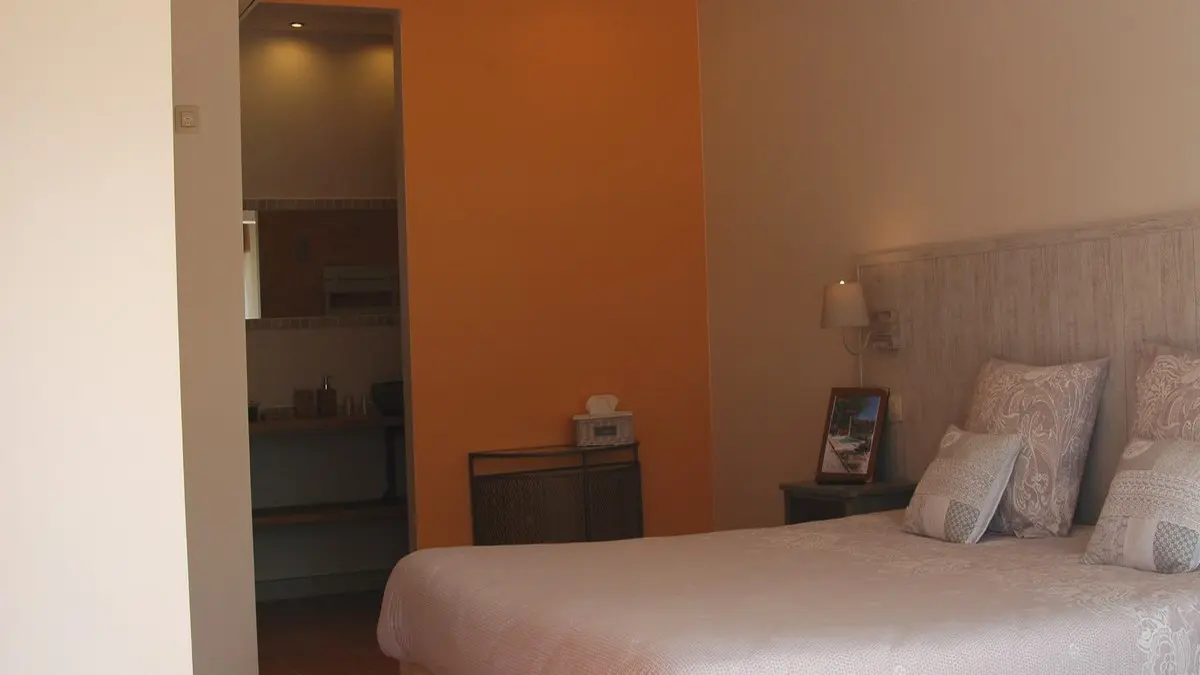 Abricot chambre et SDB