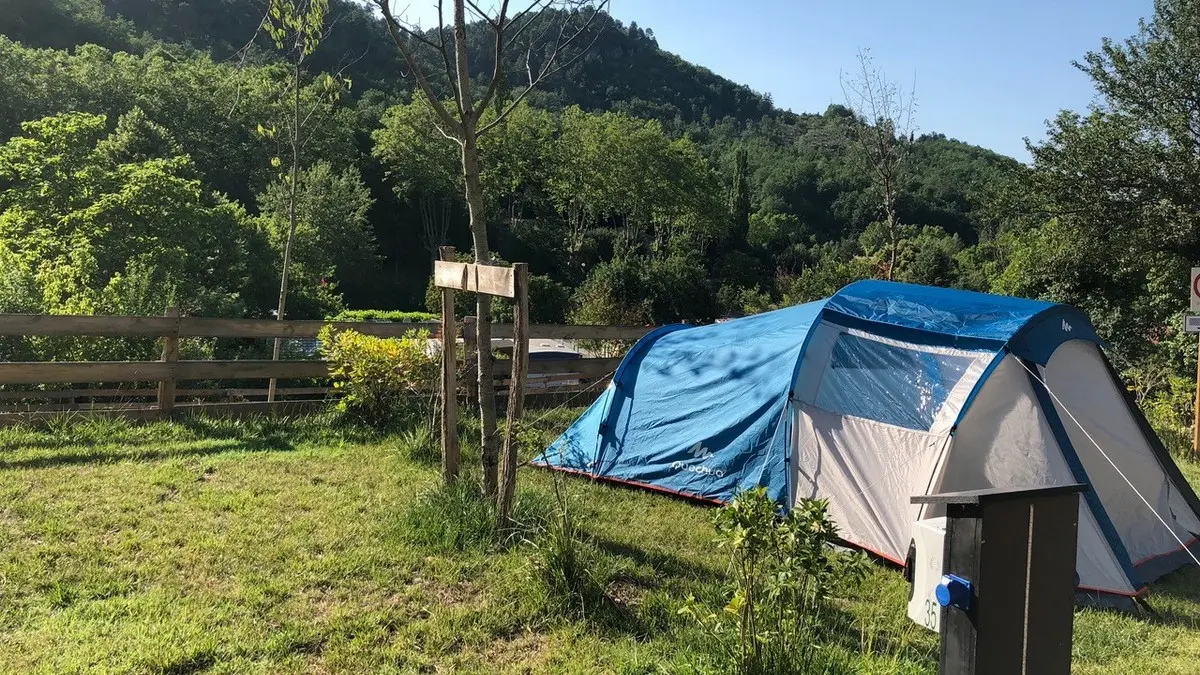 CAMPING LA BERNEDE Emplacement