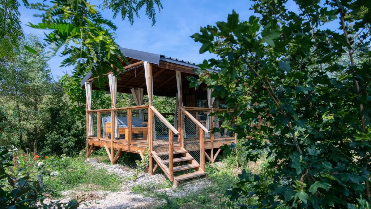 Dans un écrin de nature Lodge Miel et Coton