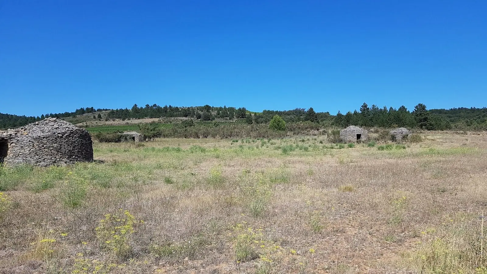 HLO - COUSTAUSSA - TOURNIER - vue sur les capitelles
