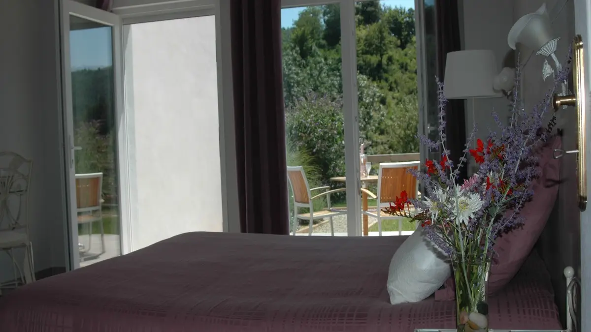 Prune chambre et terrasse