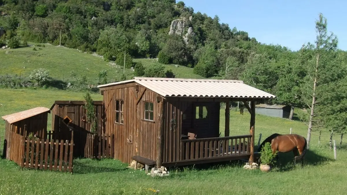 Roulotte Vue de face OT