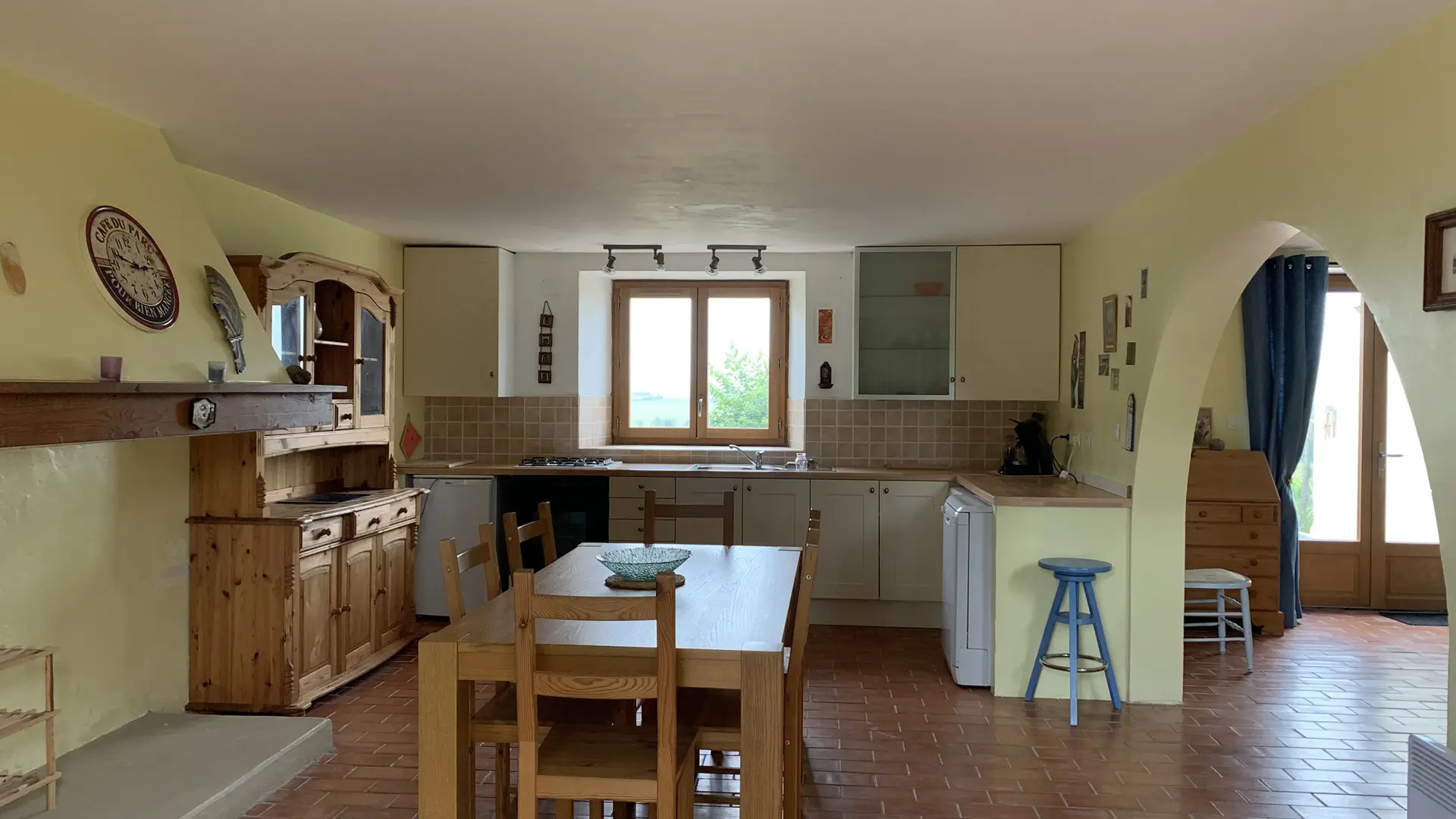 SCI D'ARGENTON - Le Petit Fournery salle à mangercuisine