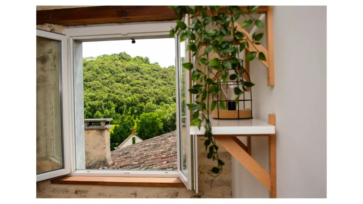 ST COUAT CASSE Vue de la fenêtre